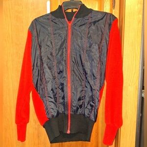 Giordana Sport Raleigh cycling jacket. Constructed of 80% wool 20% acrylic